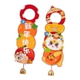 thumbnail image 4 of yotijay 2025 New Year Door Handle Decoration Cute Tabs for Entryway Party Front Door C, 4 of 9