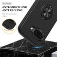 thumbnail image 3 of [PST] Google Pixel 9A Ring Case, Étui Hybride Magnétique avec Béquille et Support Anneau Invisible, 3 of 5
