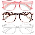 thumbnail image 1 of Gafas de bloqueo de luz azul WINTOO para mujer y hombre, 3 pares, 1 of 7