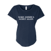Christain Make America Godly Again Women's Dolman Top-Navy-xxl