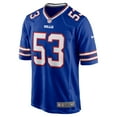 thumbnail image 2 of Men's Nike Branson Deen  Royal Buffalo Bills Game Jersey, 2 of 6