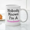 thumbnail image 3 of CafePress - Crossdresser Mug - 11 oz Ceramic Mug - Novelty Coffee Tea Cup, 3 of 4
