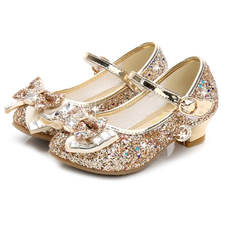 

〖Roliyen〗Girls Sandals Infant Kids Baby Girls Pearl Crystal Bling Bowknot Single Princess Shoes Sandals