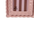 Sterling & Noble Home – 4x4 Picture Frame – Double Ruffle Pink Ceramic ...