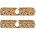 thumbnail image 2 of Coolnut Autumn Pumpkins Birds Sink Splash Guard for Faucet 2 Packs Faucet Absorbent Mats, Vintage Faucet Handle Drip Catcher Quickly Drying Mat for Kitchen Counter Bathroom, 30"x5.5" RV, 2 of 7
