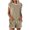 A-Khaki, variant on Wyobmus Pajama Sets for Women 2 Piece Soft Solid Round Neck Pj Sets Sleepwear Sleeveless Loungewear Shorts With Pockets A-Black