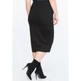 thumbnail image 3 of ELOQUII Women's Plus Size Knit Column Skirt, 3 of 3
