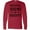 Red, variant on Inktastic That Really Burns My Biscuits Long Sleeve T-Shirt