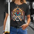 thumbnail image 4 of Thanksgiving Turkey Ice Hockey Goalie Youth Boys Thankful TShirt, 4 of 6