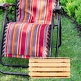 thumbnail image 4 of IFANLANDOR Lounge Chair Bamboo Chair Pad Folding Lounge Chair Breathable for Outdoor Use 1Pcs, 4 of 7