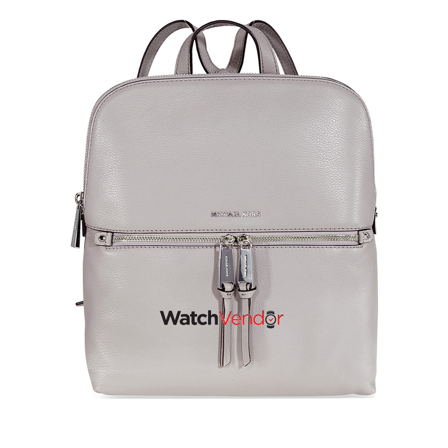 michael kors pearl grey backpack