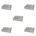 thumbnail image 1 of Toystoory DIY divisores de cajones ajustables sistema de organización de cajones amplia aplicación bien organizado gris serenidad 3 unids/set Type2 NO2, 1 of 6