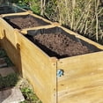 thumbnail image 5 of Fabric Liner for Large Veg Trough Outdoor Raised Bed Planter Liner Non Woven Black Vegetable Trugs Herb Planter Liner, 5 of 5