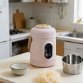 thumbnail image 3 of Mini Stainless Steel Electric Ramen Cooker for Dorm, Office, and Travel, 3 of 5