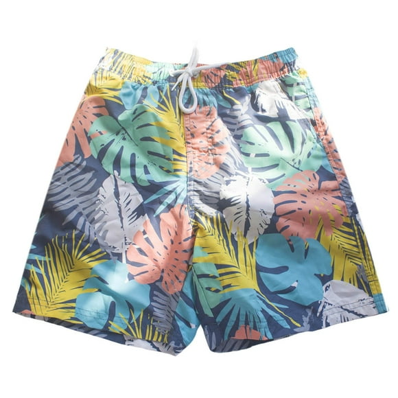GDREDA Swimming Suit for Toddler Boy Boys Swim Trunks With Compression Liner Kids Bor Brfs Bathing Suit Swimming Shorts Quck Dry Boys Swimwear Navy,6-7 Years