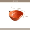thumbnail image 2 of FYUEROPA Ceramic Pumpkin Ramekins Set, Small Bowls for Baking Souffle, Pudding, Serving Snack, Dessert, 6Oz (10PCS), 2 of 5