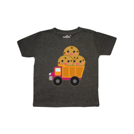 

Inktastic Cookie Lover Gifts Funny Truck Gift Toddler Boy or Toddler Girl T-Shirt
