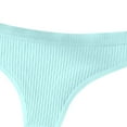 thumbnail image 6 of Sunvit-Panties Juniors Seamless Thong Underwear - Nylon-Spandex, Comfortable VPL-Free, Breathable Low-Rise, Light Blue, Size S - Ideal for Daily Wear & Form-Fitting Clothes, 6 of 9