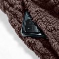 thumbnail image 6 of LEKWK Fleece Lined Tracksuit Men Winter Warm Fuzzy 2 Piece Outfit Zip Up Hooded Jacket and Jogger Sweatpants Workout Activewear, 6 of 8