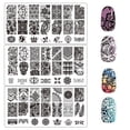 thumbnail image 2 of Herramientas De Impresión De Uñas 16 Plantillas Para Decoración De Uñas + 2 Sellos Para Uñas + 2 Rascadores Para Decoración De Uñas + 1 Tarjetero Para Sellos Para Uñas Yuarrent CE006711-00, 2 of 6