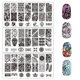 thumbnail image 2 of Herramientas De Impresión De Uñas 16 Plantillas Para Decoración De Uñas + 2 Sellos Para Uñas + 2 Rascadores Para Decoración De Uñas + 1 Tarjetero Para Sellos Para Uñas Eigraketly CE006711-00, 2 of 6