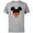Athletic Heather, variant on Mickey Mouse Red Shorts Icon Son Family Japanese- Short Sleeve Cotton T-Shirt for Adults - Customized-White