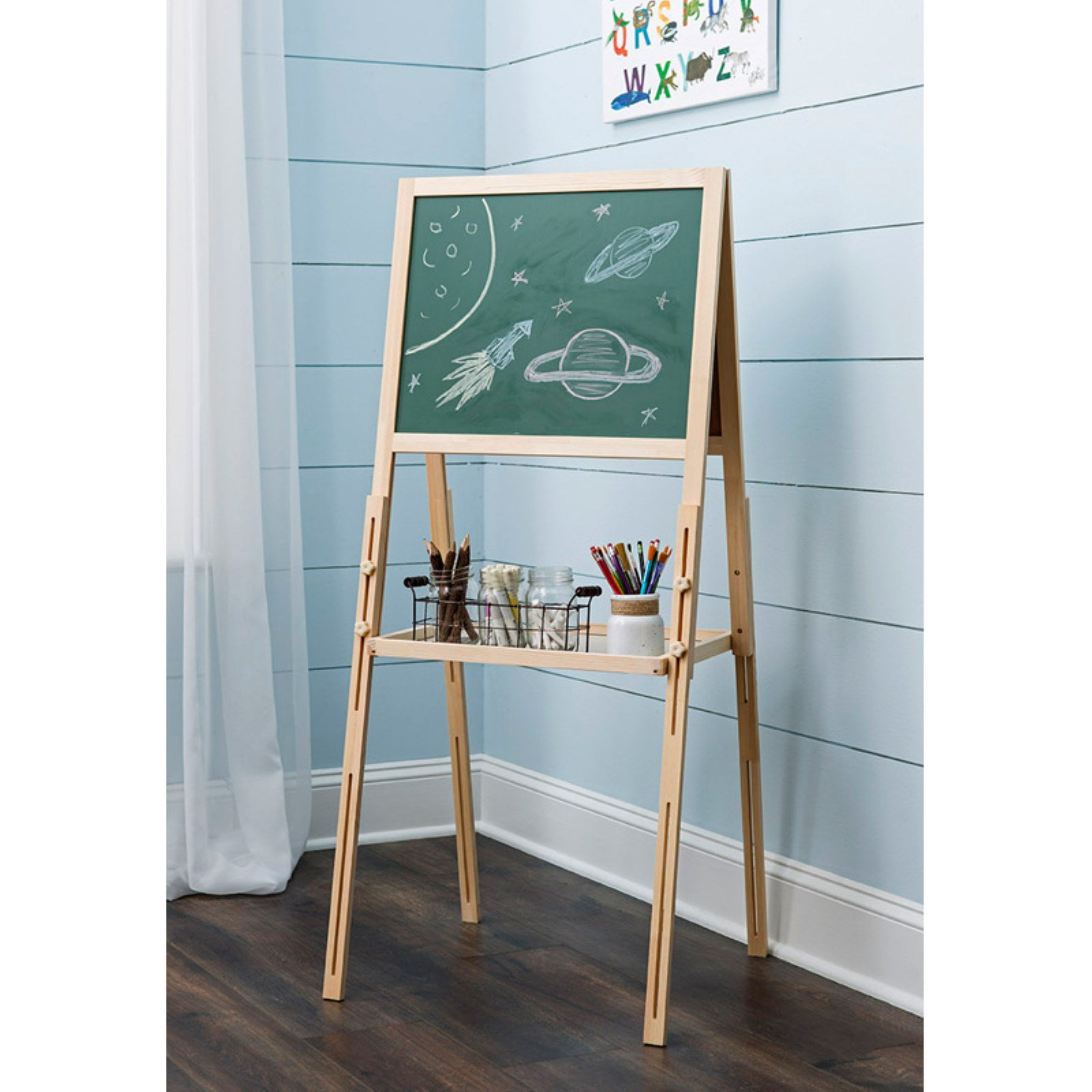ClosetMaid KidSpace Chalkboard and Dry Erase Easel