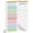 F, variant on Meal Planner Notebook 8.5x11”, 50 Sheets, Double Helix Meal & Grocery List, Wall-Mountable Menu Planner for Daily & Weekly Plan