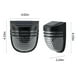 thumbnail image 2 of Luces de pared Lámpara decorativa de ahorro de energía ABS Impermeable Ecológico Linterna automática Patio Valla Escaleras Paisaje al aire Iluminación y accesorios  0613 Modo de respiración Yuarrent HA073454-02, 2 of 6