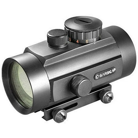 Barska 40mm Dual Color Red Dot Scope with Dual Size Mount