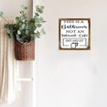 thumbnail image 3 of This Is A Bathroom Not An Internet Cafe Sign Funny Bathroom Signs Retro Vintage Wall Art Decor For Home Bars Clubs Cafes 8X8 Inches, 3 of 4
