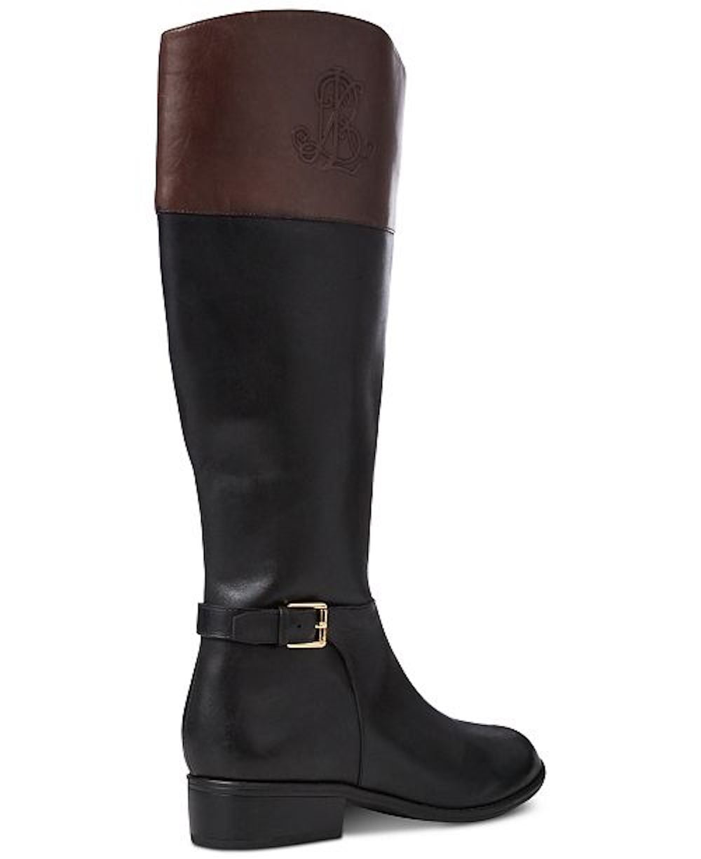 ralph lauren madisen leather boot