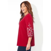 Catherines Womens Plus Size Anywear Kurta Top