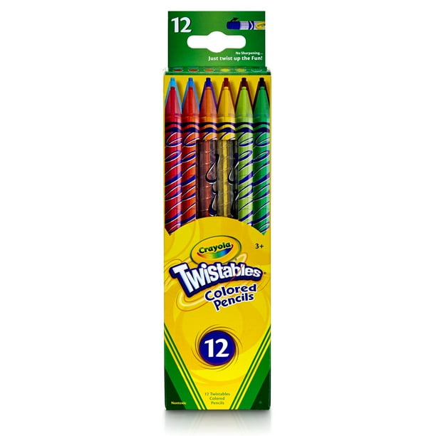 Crayola Twistables Colored Pencils, 12 Count (Packs Of 6)