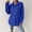Blue, variant on Njoeus Blouses for Women Long Sleeve, Women Casual Button Up Shirts Pleated Lapel Collar Long Sleeve Tunic Shirt Office Work Blouse Tops S-XXL