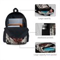 thumbnail image 3 of Annabelle Backpack, Large Capacity Book Bag For College Work, Durable Laptop Backpack, 16.5x12.6x5.5 Inch, 3 of 9