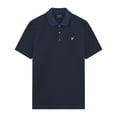 thumbnail image 1 of Lyle & Scott Mens Tonal Textured Polo Shirt, 1 of 5