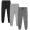 Black/Heather Grey/Charcoal Space Dye, variant on Sweet Hearts Girls' Sweatpants - Super Soft Athletic Performance Joggers: (3 Pack)