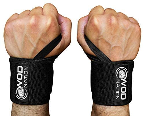 Details about   Mava Sports 14" Wrist Stabilizer Wraps Weightlifting Workout Support Pair Black 