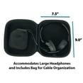 thumbnail image 3 of Casematix Protective Travel Storage Case for Turtle Beach Ear Force Recon 50x, Corsair Void Pro Wireless and More Headsets, 3 of 6