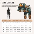 thumbnail image 4 of Naloa Hip-Hop Duck Pajamas for Women Set, Womens Pajama Sets, Lounge Sets for Women, 2pjs for Women-Large, 4 of 7