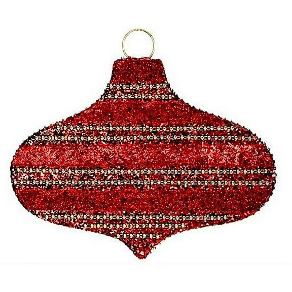 Red Gold Kismet Ornament 12 inch