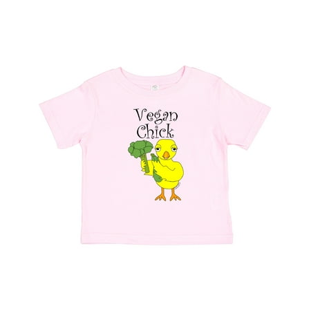 

Inktastic Vegan Chick Girls Toddler T-Shirt