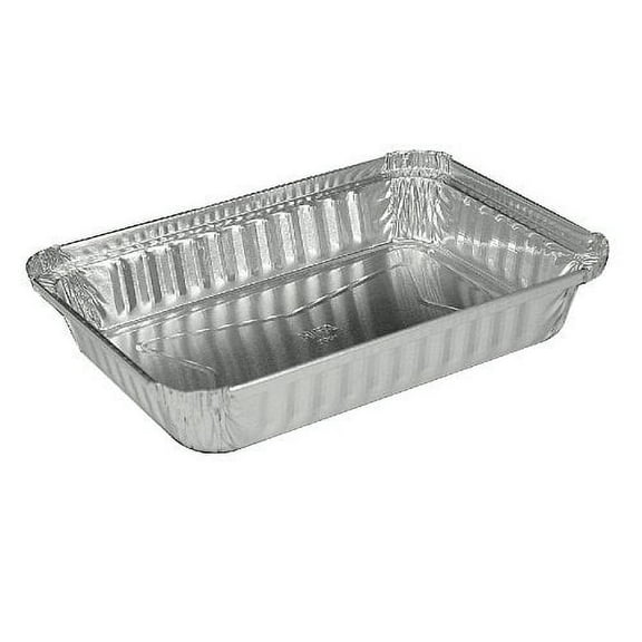 Handi-Foil 1 1/2 Lb. Oblong Take-Out Foil Pan - Shallow 500/CS
