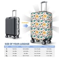 thumbnail image 4 of Yiaed Travel Elements Print Travel Luggage Cover Suitcase Protector Fits 18-32 Inch Luggage Wheel Covers Patterned Elastic Luggage Anti-scratch（No luggage）-, 4 of 5