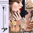 thumbnail image 4 of Lámpara de escritorio LED UV de 3W, lámpara secadora de uñas UV, lámpara de uñas UV, lámpara de uñas LED flexible con cuello de cisne, mini lámpara de uñas de gel UV con clip de seguridad, 4 of 4