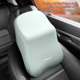 thumbnail image 5 of Litrail Memory Foam Car Neck Pillow Lumbar Back Support - Breathable Headrest Cushion for Car, Airplane, Home - Velvet Cover, Pain Relief, Ergonomic Design, 5 of 6