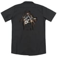 thumbnail image 3 of Steve Vai Vai Guitar (Back Print) Adult Work Shirt Black, 3 of 3