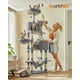 thumbnail image 2 of Árbol para gatos Feandrea UPCT190W01, 206 cm, con 13 rascadores, 2 of 8
