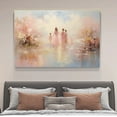 thumbnail image 4 of Abstract Art Modern Decorative Painting Four Women Walking In The Sea Of Flowers Framed Canvas Poster Bedroom Decor Sports Landscape Office Room Decor Gift,Frame-style,20x30inch(50x75cm), 4 of 8